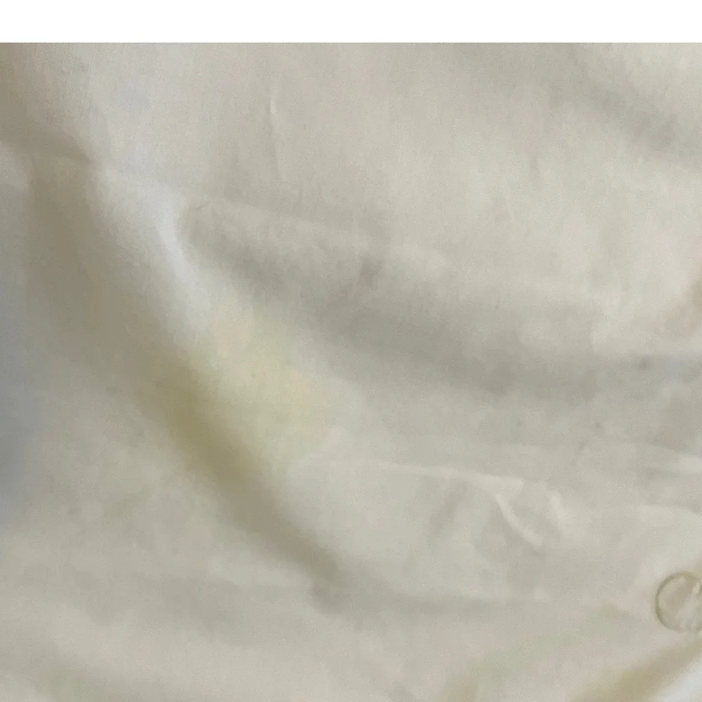 Vtg Embroidered tablecloth with 6 Napkins Cottagecore floral 82 x‎ 67